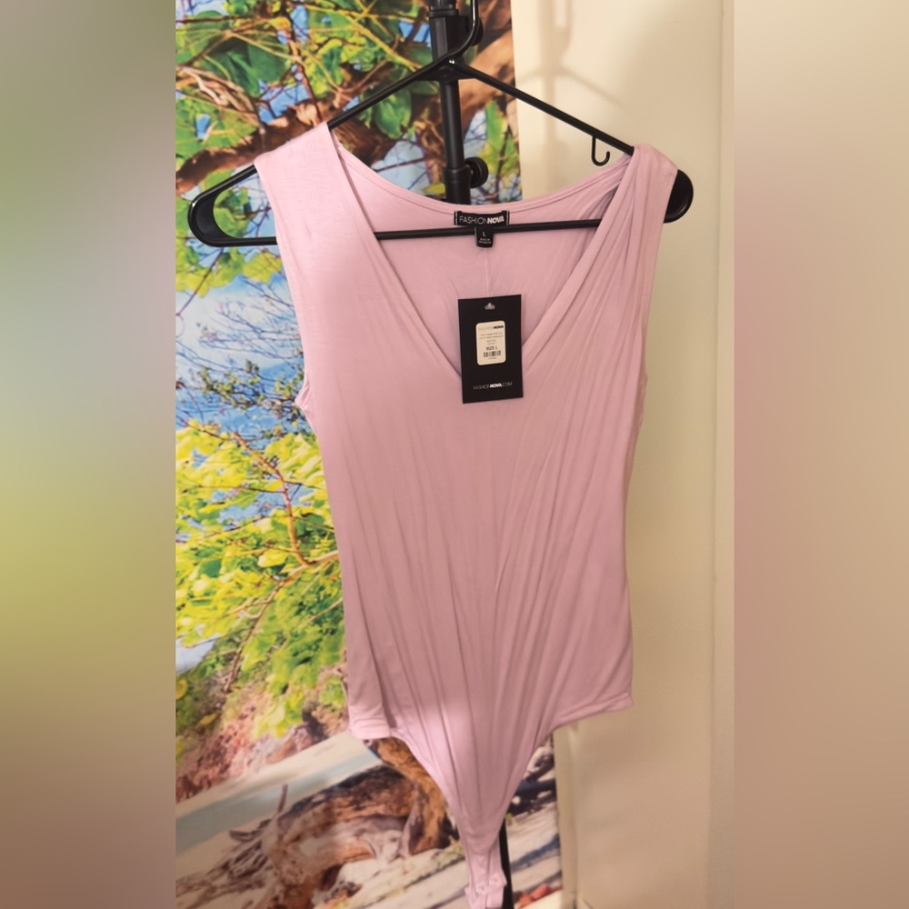 Fashion Nova Light Pink Tank Top